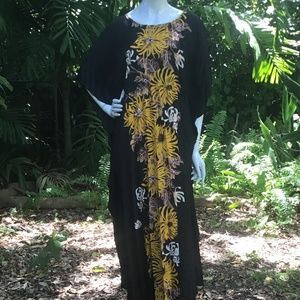 Vintage Sand Pebble Kaftan - image 1